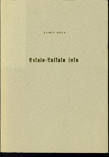 Eskola-Lukkala suku - Lempi Ahla