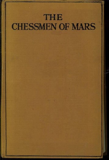 The chessmen of Mars - Edgar Rice Burroughs