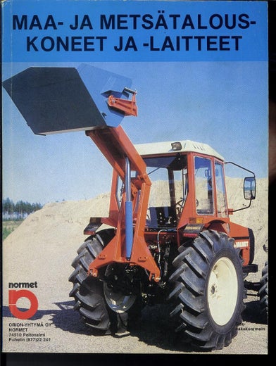 Maa- ja mets&auml;talouskoneet ja -laitteet